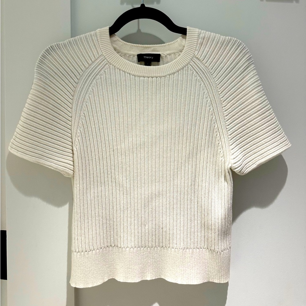 Theory Knot Short Sleeve Top